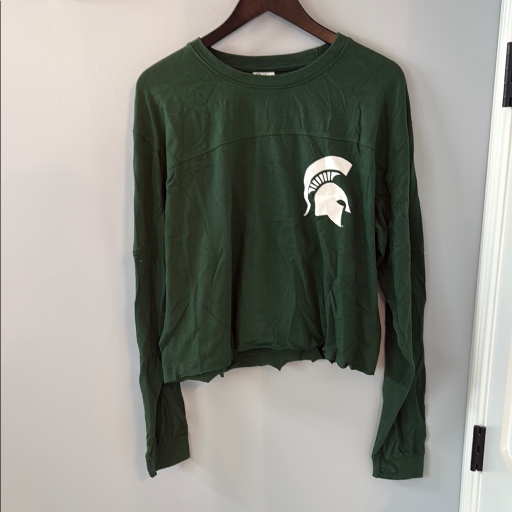 Pressbox Green Long Sleeve Tee
